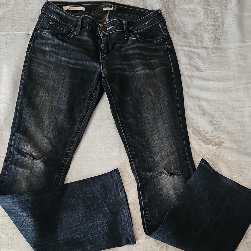 Decree Junior's Size 7 Dark Blue Boot Cut Jeans